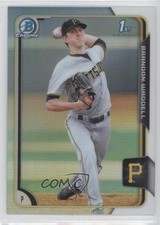 2015 Bowman Draft Chrome Refractor Brandon Waddell #77 0c4