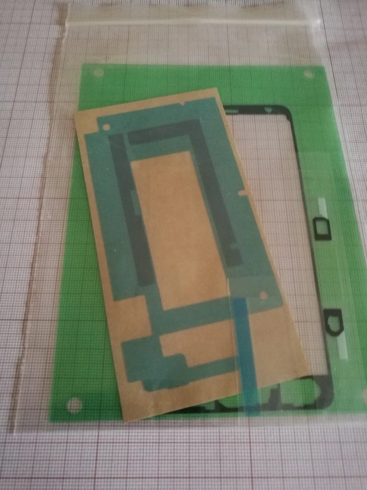 Kit de servicio de lámina adhesiva original Samsung G850F Galaxy Alpha P/N: GH81-12390A   Foto 3 de 3