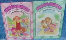 Hugga Bunch Book Lot Huggins And Kisses A Hugga Bunch Hello 1985 Parker Bros VTG