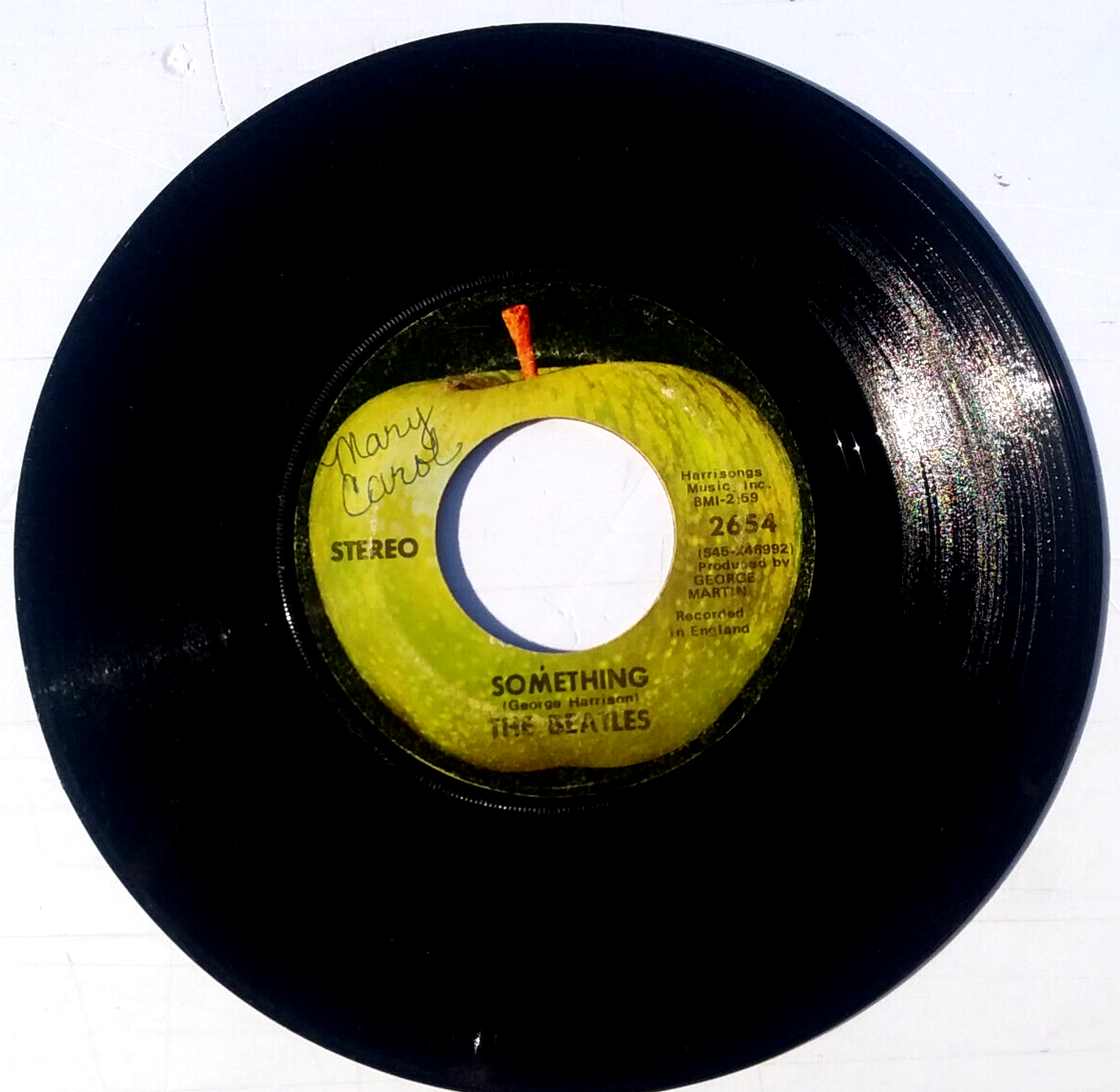 THE BEATLES - Something / Come Together - Vinyl 45rpm 1969 Apple