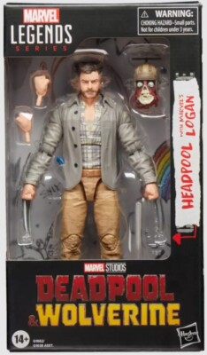 Hasbro Marvel Legends Wolverine Logan Figur 15 cm Marvel Deadpool G1662 Neu