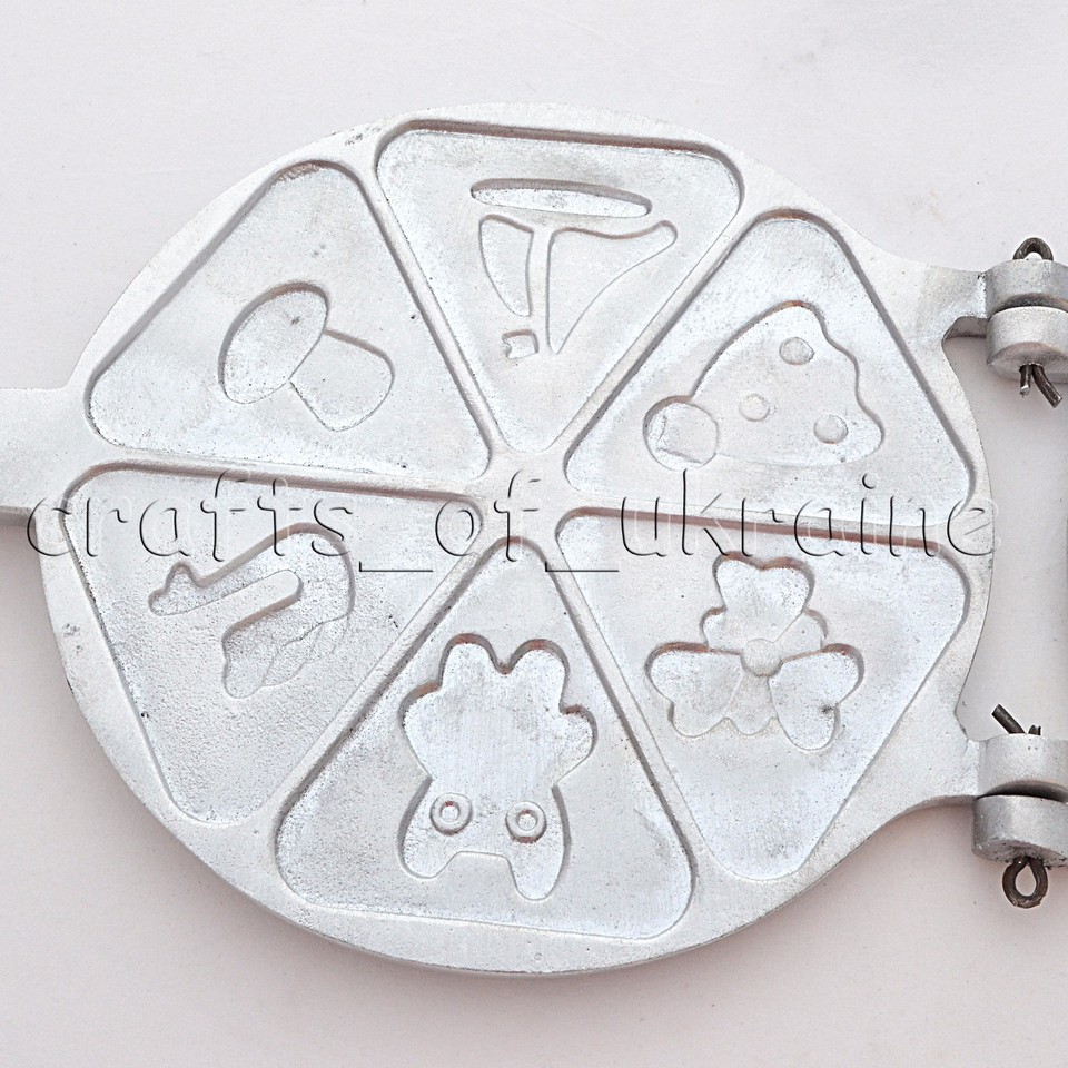 16pcs Pastry Maker Alu Oreshnitsa Орешница Russian Oreshki Baker