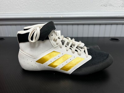 Adidas Mat Hog 2.0 'White/Black/Vegas Gold'