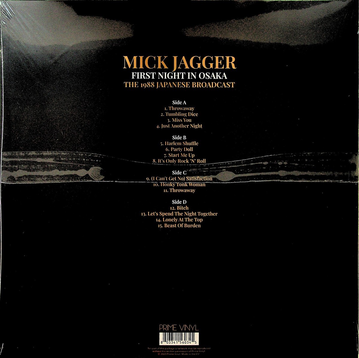 洋楽 MICK JAGGER OSAKA 1988 1ST & 2ND NIGHT MICK JAGGER - FIRST NIGHT IN JAPAN 1988 (2CDR) DRAGONFLY