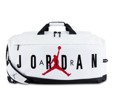 Authentic Nike Air Jordan Velocity Duffle Bag White 36L Shoe Money
