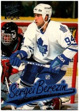 1996-97 Fleer Ultra #161 Sergei Berezin - Rookie RC FREE SHIPPING!