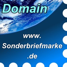 www.sonderbriefmarke.de - domain / web, Internet address / URL - philately