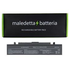 Batteria NERA 10.8-11.1 V 5200 mAh per Samsung R60 Serie