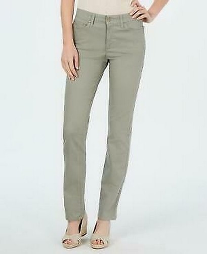 Charter Club Lexington Straight-Leg Pants-Palm Olive/Size 16P 7603885010 |  eBay