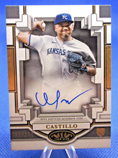 2023 TOPPS TIER ONE BOA-MC1 MAX CASTILLO BREAK OUT AUTO SIGNED ROYALS RC 098/299