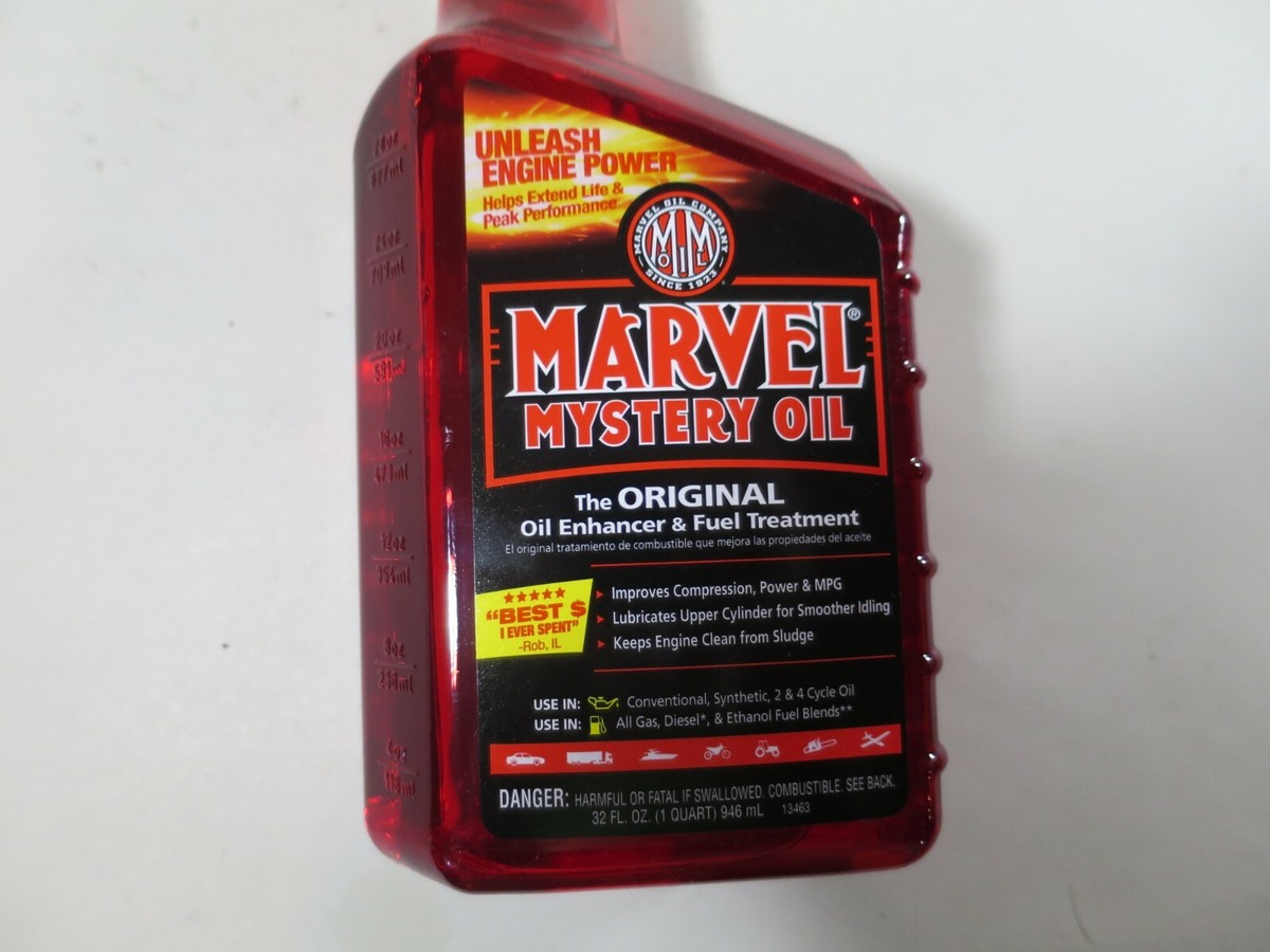 ブースター・導入液 myu Oil Enhancer & Fuel Treatment Marvel Mystery MM13R 32oz Bottle | eBay