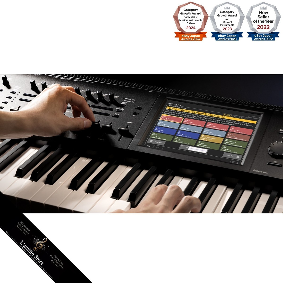 KORG KRONOS3 88-Key Music Workstation Ultimate Stage Icon KRONOS 3