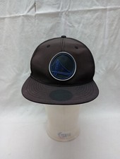 Golden State Warriors NBA Ultra Game Snapback Embroidered Logo Hat, Black