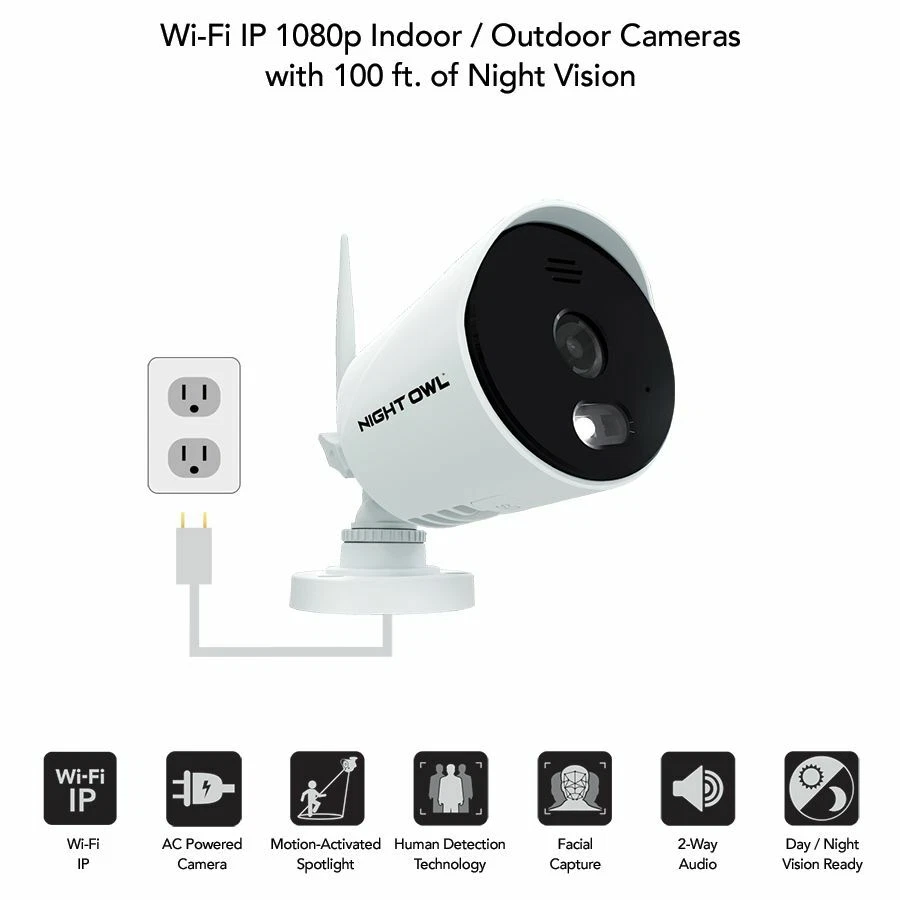 Night owl ptz store camera ebay