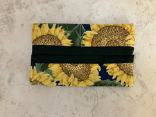 Pocket Tissue Pack Holder Cover Sunflowers