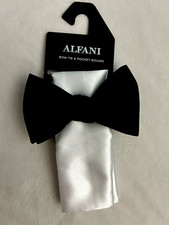 new Men's Bow tile Brand Alfani  pocket square year made 2022