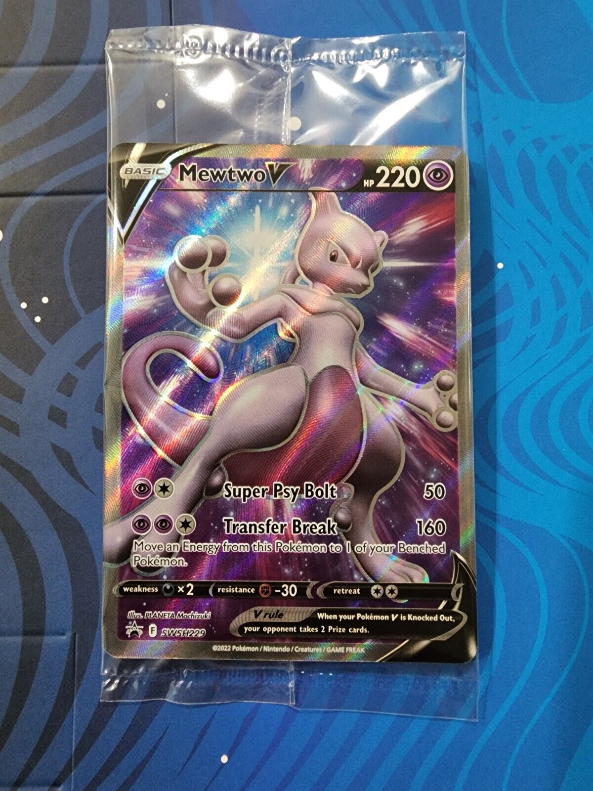 Auction Prices Realized Tcg Cards 2022 Pokemon Go Full Art/Mewtwo V