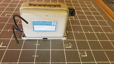 Veeder-Root Industrial Timer, 198106-001 / Steampunk Counter / 115 VAC / 6 Watts
