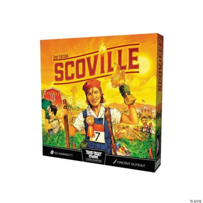 Scoville 2nd Edition Board Game   1 to 6 Players | Includes Colorblind-Friendly