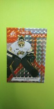 2021-22 UD Game Used New Style Orange 71/99 Benjamin Gaudreau #NS-BG Sarnia