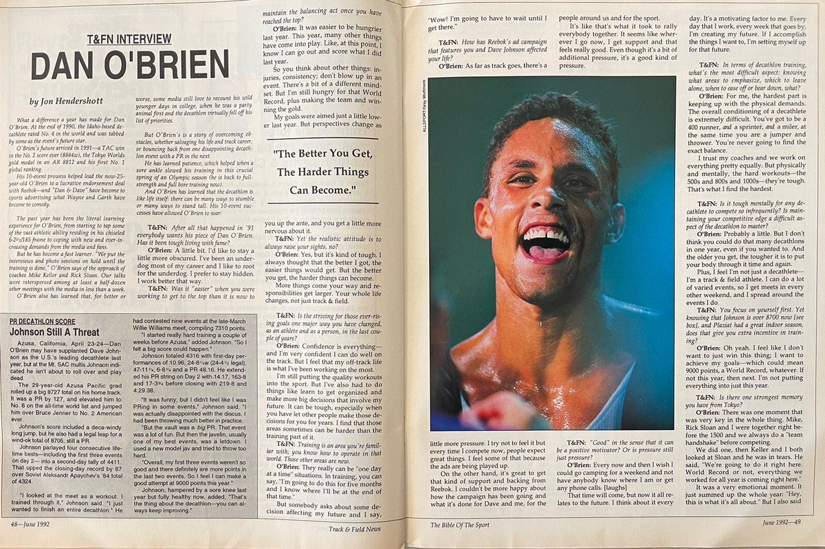 1992 Track and Field News June Conference Championships Relays