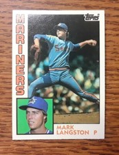 1984 Topps Traded  Mark Langston RC #70T NrMt +