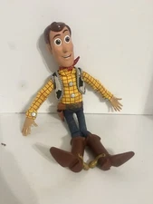 Toy Story Woody Doll - Pull String Not Working -  No Hat - Disney Pixar Thinkway