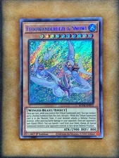 Yugioh Floowandereeze & Snowl BODE-EN012 Secret Rare 1st Ed NM
