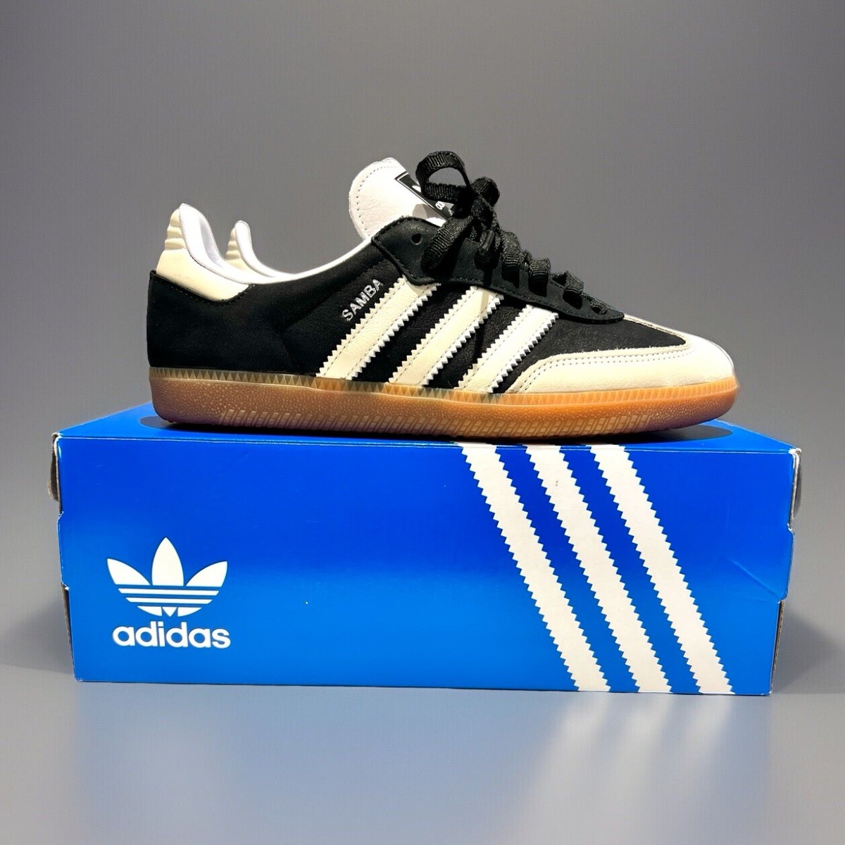 Adidas Originals Samba Og Size 8 Men's Shoes Black/Wonder White