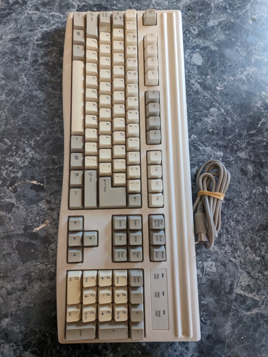 Mitsumi Keyboard KPQ-E99ZC-13 Clicky VTG Beige KPQEA4ZA Type | eBay