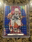 2022 Panini Mosaic Football Blue J.J. Watt #4 PSA 10