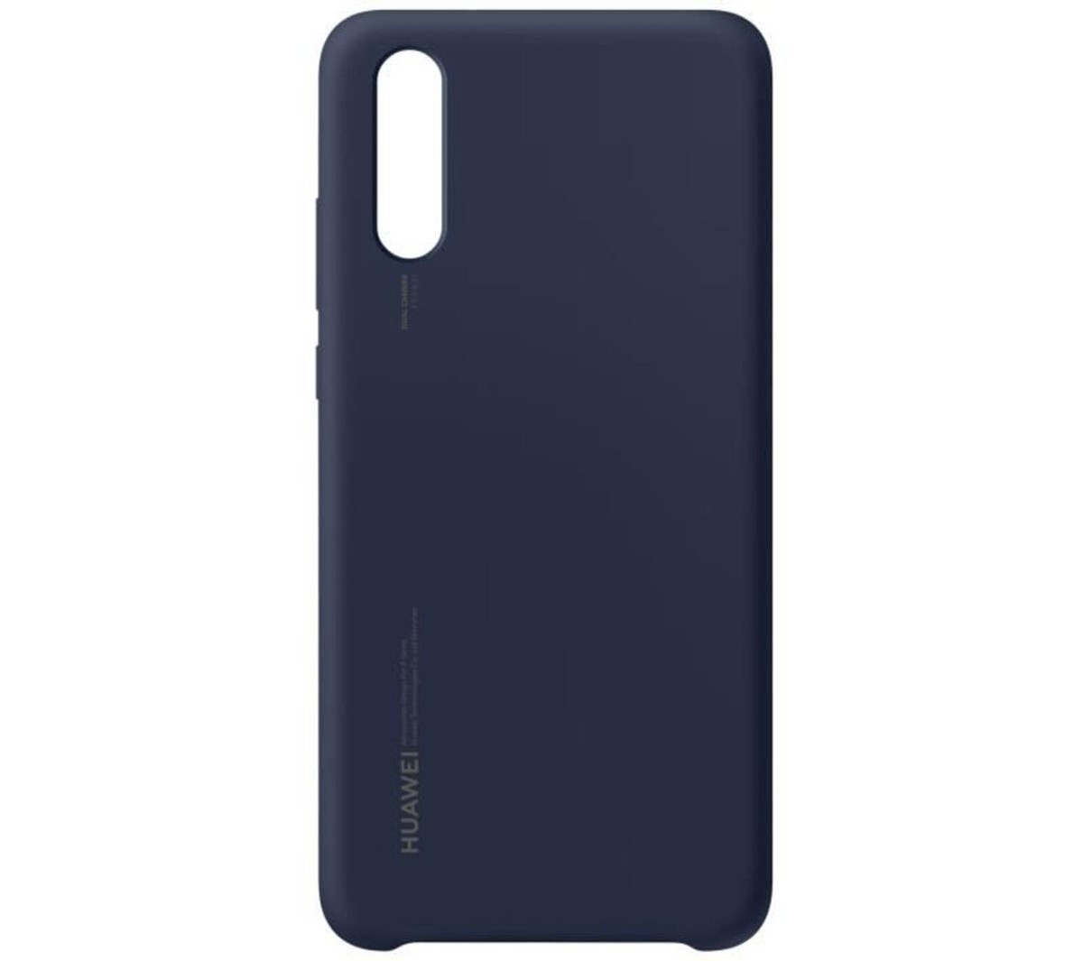 Coque Silicone Originale Huawei – Pour P20, Bleu Foncé/noir, Protection Complète, Jamais Utilisée