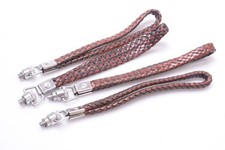   1 BOLEX RED BLACK LEATHER WRIST STRAP 4 CAN...