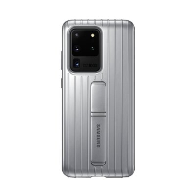 Samsung Rugged Protective Cover for Galaxy S20 Ultra Silver for