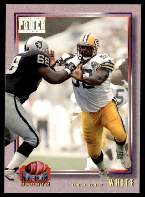 1993 Pro Set Power Update Power Moves REGGIE WHITE #PMUD8 Packers HOF