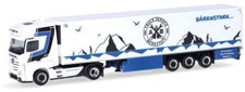 HERPA - MERCEDES BENZ Actros 18 Gigaspace 4x2 con rimorchio frigo a 3 assi TR...