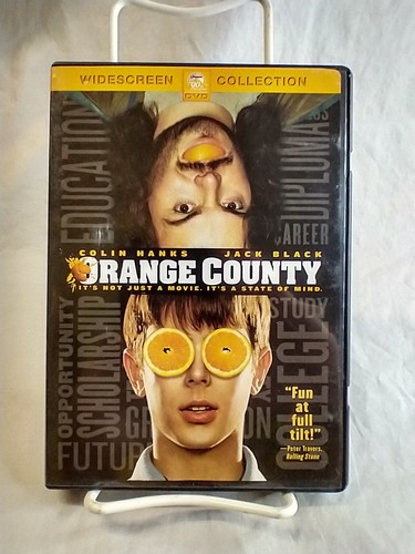 Orange County DVD Used Jack Black Colin Hanks Lily Tomlin John Lithgow - Picture 1 of 3