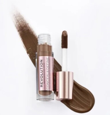 4x REVOLUTION CONCEAL + DEFINITE FULL COVER CONEAL & CONTOUR SHADOW C17 NEU 