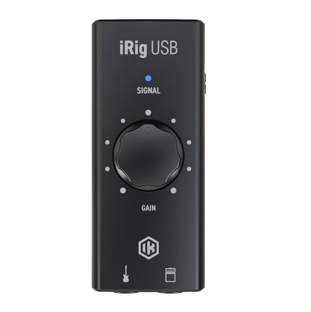IK Multimedia iRig USB Guitar Interface for iPhone, iPad, Android, Mac, and PC