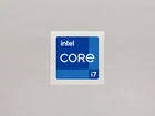 Intel Core i7 Sticker Logo Badge Label CPU Laptop PC Case Decal (18x18 mm)