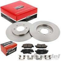 Mapco Bremsscheiben Ø284Mm + BelÄGe Hinten Passend FüR Hyundai I30 KIA Cee'd PRO