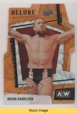 2022 Upper Deck Allure AEW Orange Slice Die-Cut Bryan Danielson #17 READ 10q4