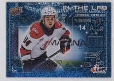 2024-25 Upper Deck CHL In the Lab Blue 15/25 Miguel Marques #IL-32 e0y