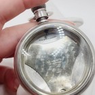 Antique A.W.W. Co. Coin Silver 18S Pocket Watch Case Complete w/ Crystal Bezel — photo 3