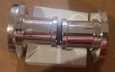 Briofox Spring Shower Curtain Rod Adjustable Silver 27"-43"