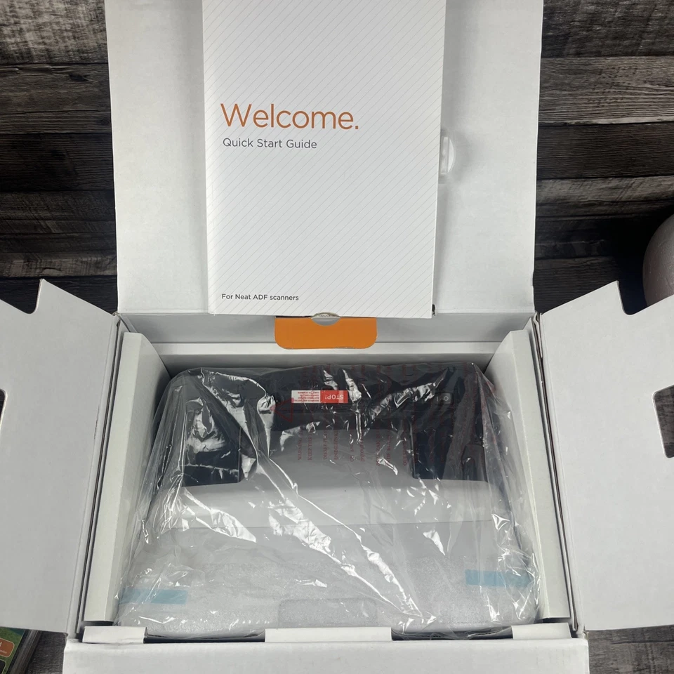 Neat Desk Pass-Through Scanner White Home Office Edition Brand New Free Shipping - Image 3 of 4