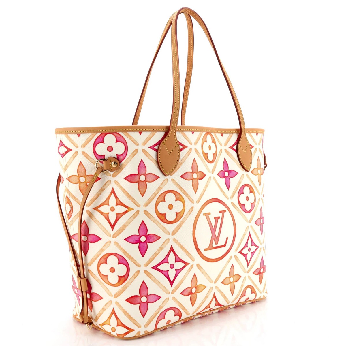 Louis Vuitton Neverfull NM Tote By The Pool Monogram Tile Canvas