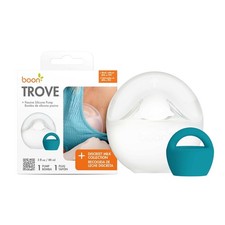 Trove Silicone Manual Breast Pump - Passive Milk Collector - Hands Free Breas...