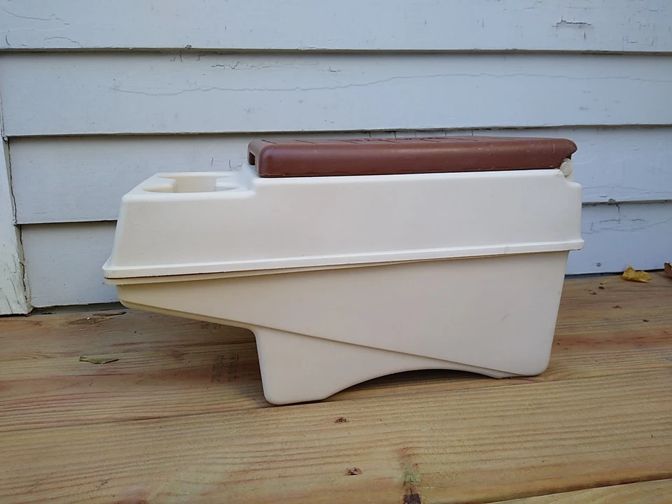 De colección 1982 IGLOO Little Kool Rest Enfriador Consola Apoyabrazos Soporte para Bebidas EE. UU. Foto 4 de 4