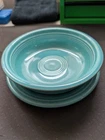 Fiesta Turquoise Chili Cereal Bowl and Saucer Set Post-86